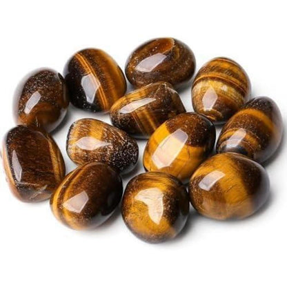 Tigerauge Kristalle 100g Trommelsteine für Heilung & Schmuck