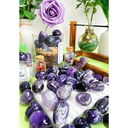 Amethyst Kristalle 100g – Natürliche Schmucksteine für Chakra & Schmuck