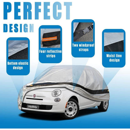 Autoabdeckung wasserdicht für FIAT 500 & Citroen C1 (2005-2023)