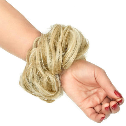 Dutt Haarteil Messy Bun Blond Mix – Hochsteckfrisur