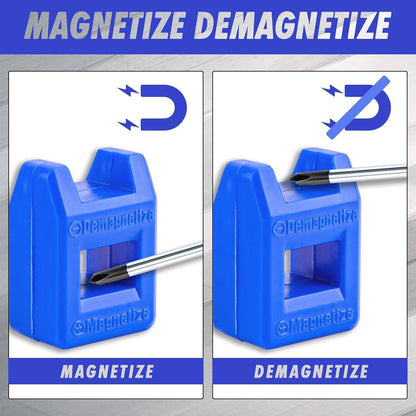 12-teiliges magnetisches Schraubendreher-Set mit gepolstertem Griff