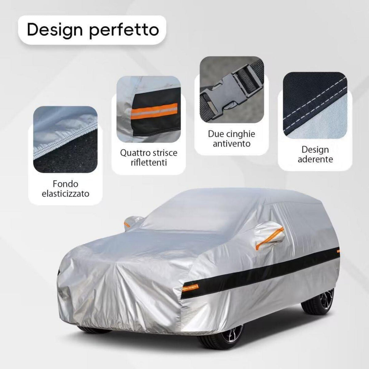 Autoabdeckung wasserdicht für Dacia Sandero (2008-2023)