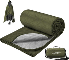 Wasserdichte Outdoor Picknickdecke 140 x 200 cm Grün
