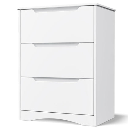 Weiße 3-Schubladen-Kommode | Schlafzimmer & Wohnzimmer