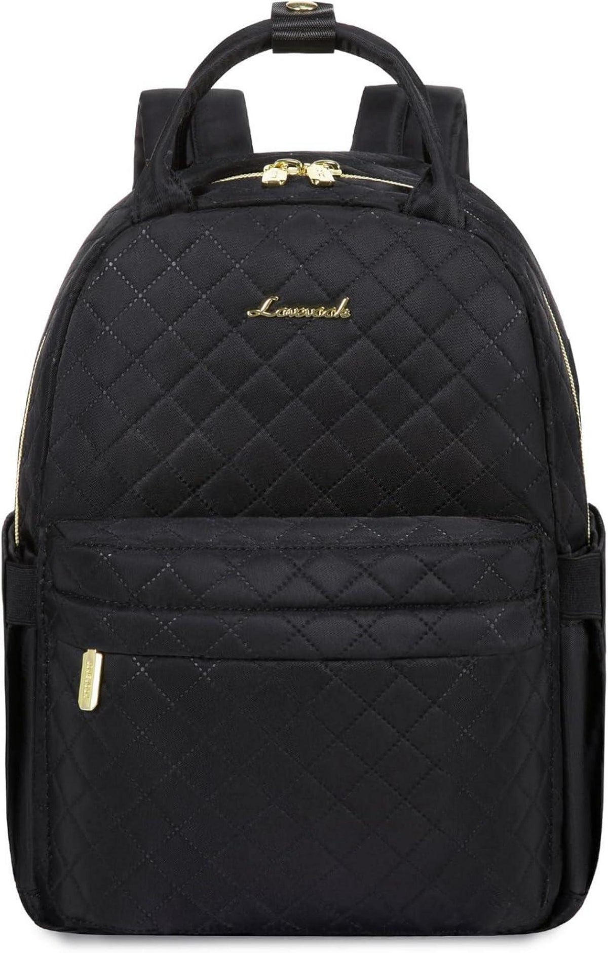 Kleiner Damen Rucksack Schwarz Wasserdicht Mini Daypack Backpack