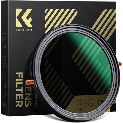 Variabler ND & Polfilter 2-in-1 für Kamera