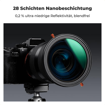 Variabler ND & Polfilter 2-in-1 für Kamera