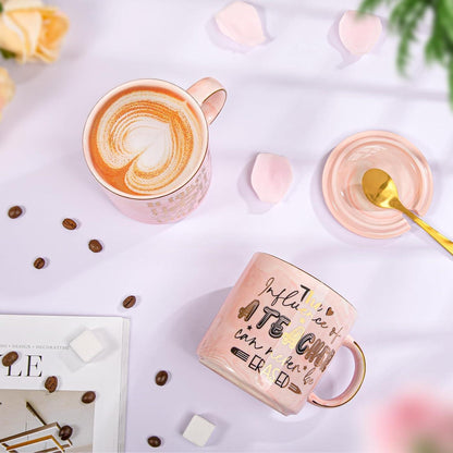 Marmor Tasse "Lehrer Wertschätzung" - 400ml Geschenk