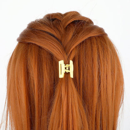 12er-Set Mini-Haarklammern lockiges Haar Frauen Studenten Accessoires