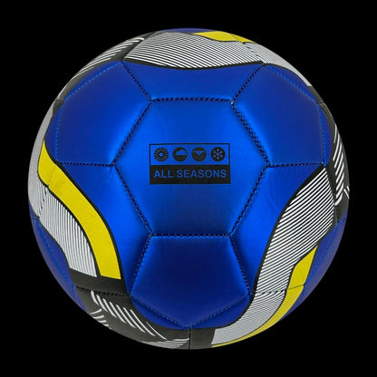 Senston Fußball Training Ball Größe 5 Blau weich elastisch