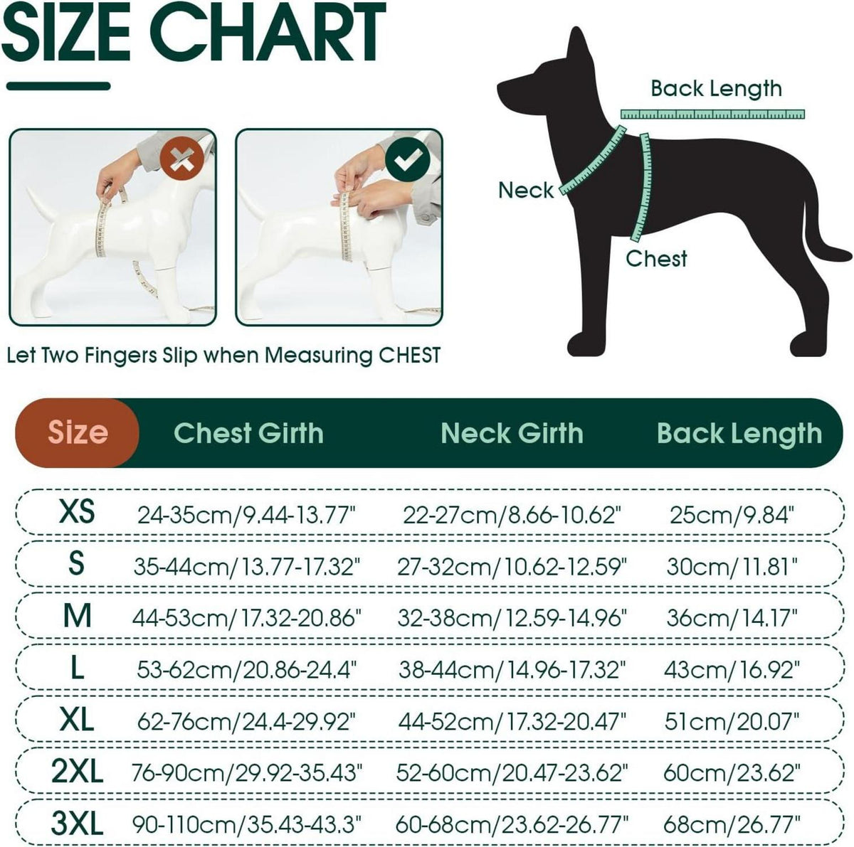 Kuoser Hundemantel Winter Karo Fleece Wasserdicht XS Grün