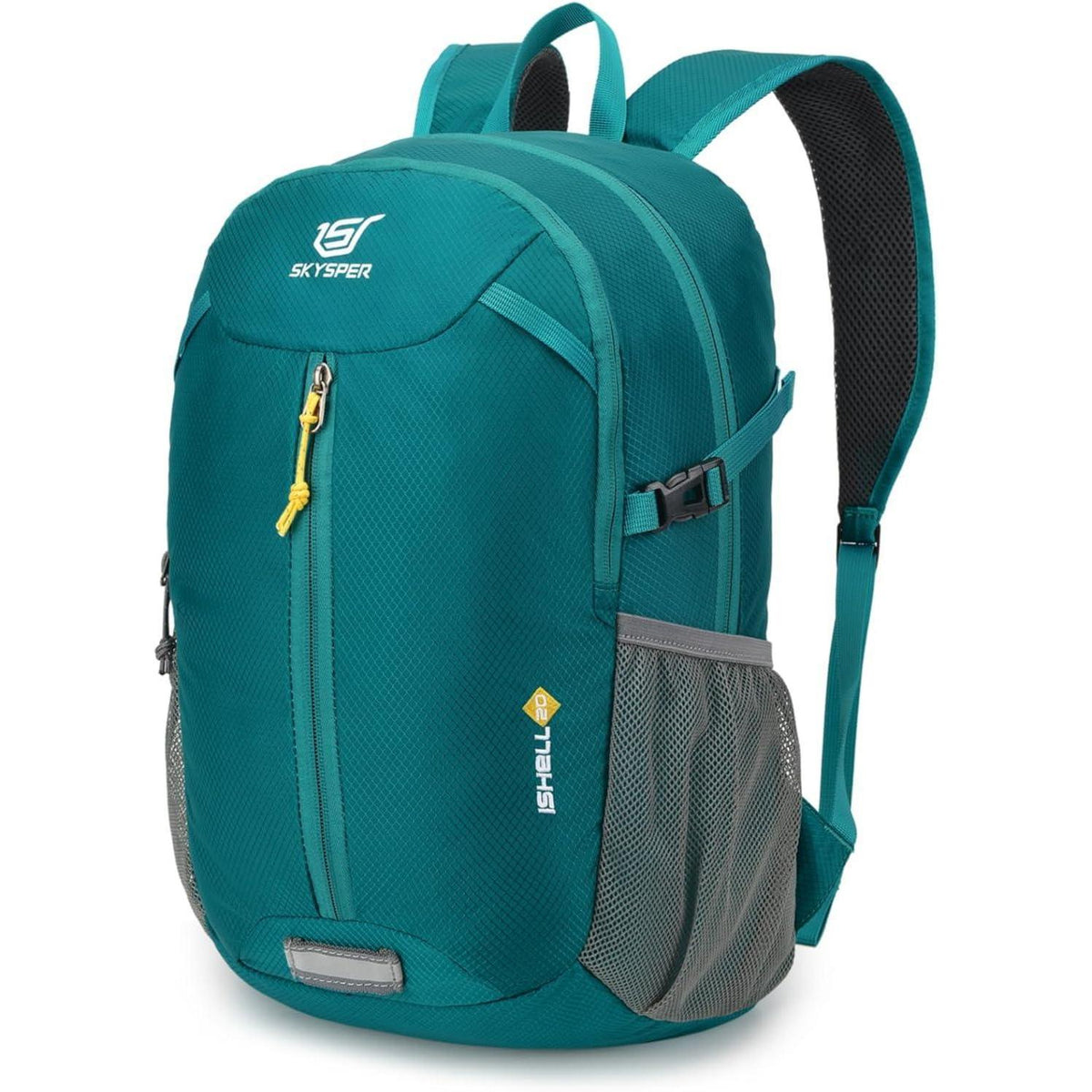 Faltbarer Tagesrucksack 20L ultraleicht wasserfest für Wandern Reisen