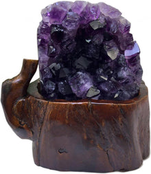 Natürliche Amethyst Kristalle Geode Heilstein-Dekor 5.73lbs