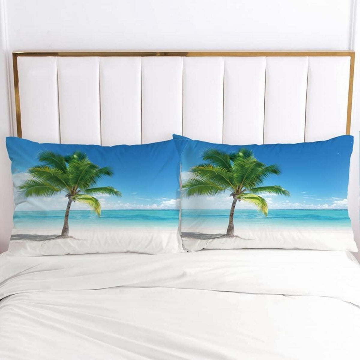 3D Meeresmotiv Bettwäsche Set 135x200 - Grün Blau Mikrofaser