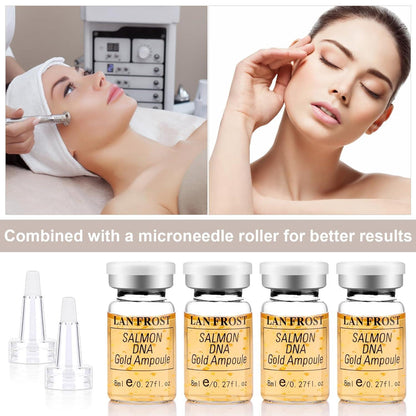 Gesichts-Serum Kit mit Hyaluronsäure & Lachs-DNA (12x8ml)