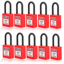Lockout-Vorhängeschloss Set 10er-Pack – 38mm Sicherheitsschloss