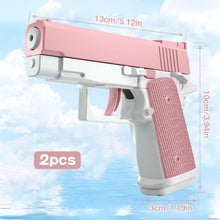 2er Mini Wasserpistolen Set für Kinder, Wasserspritzpistole