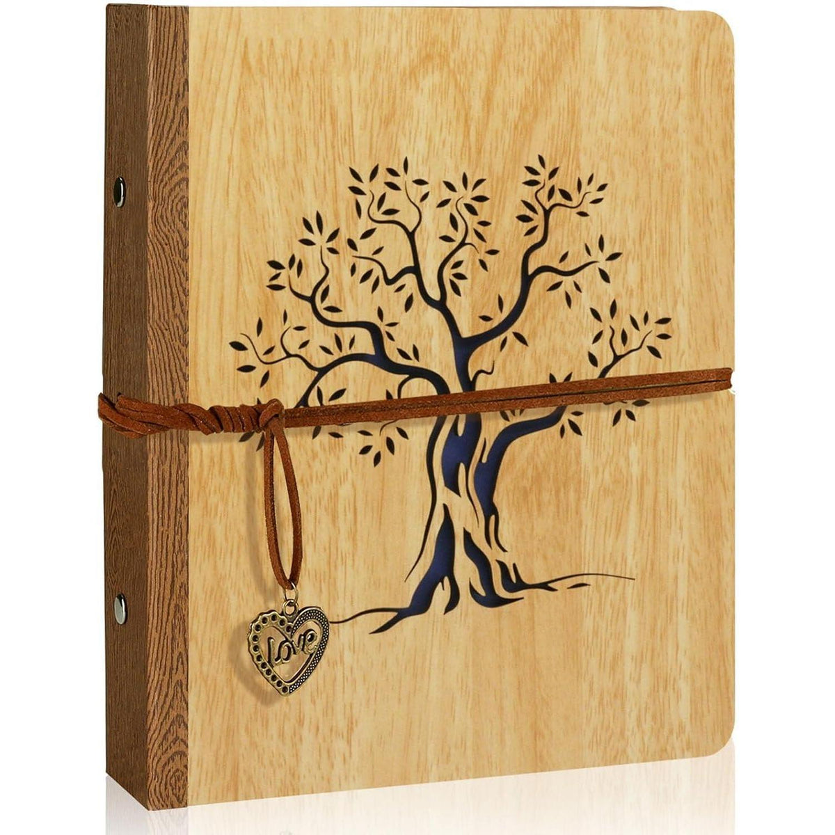 Einsteckalbum 200 Fotos 10x15 Hardcover mit Baumgravur