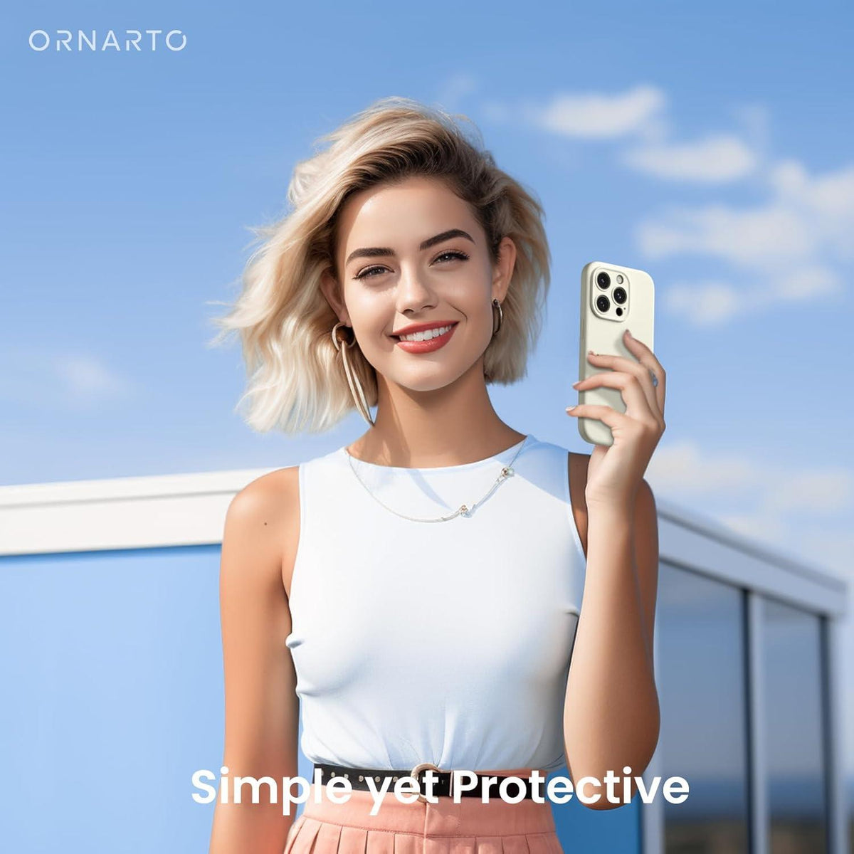 iPhone 15 Pro Max Hülle Flüssiges Silikon Kameraschutz 2 Schutzfolien