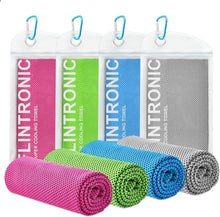 Kühlendes Mikrofaser-Handtuch Set Cooling Towel Eishandtuch Fitness