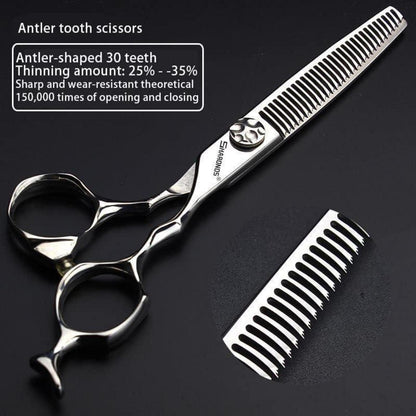 Professionelle Friseurschere 6 Zoll 440C Edelstahl Set