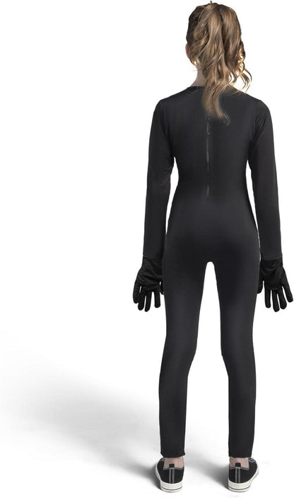Kinder Skelettkostüm Glow-in-the-dark Overall mit Handschuhen
