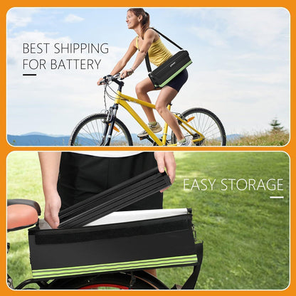 Feuerfeste Ebike Akku Tasche Wasserdicht & Explosionssicher (43cm)