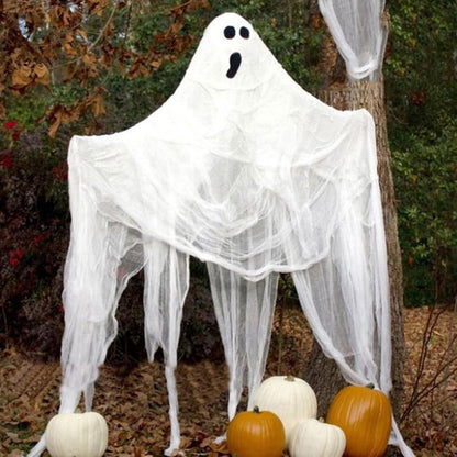 Halloween Gruseliges Tuch Gaze 76x800cm Deko Spukhaus Party