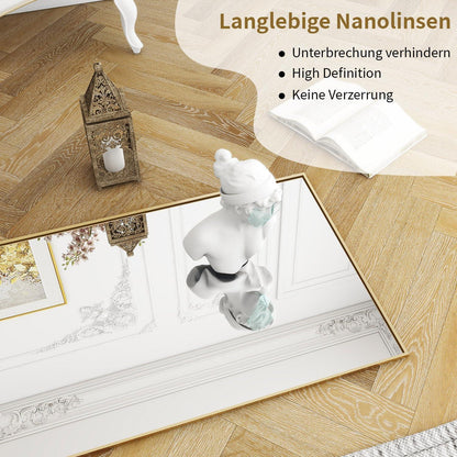 Ganzkörperspiegel Standspiegel Gold | 163x53cm, Minimalistisch