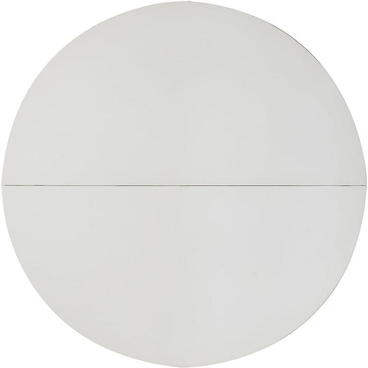Moderner runder Esstisch weiß 80x80cm – Küchentisch für 2-4 Personen