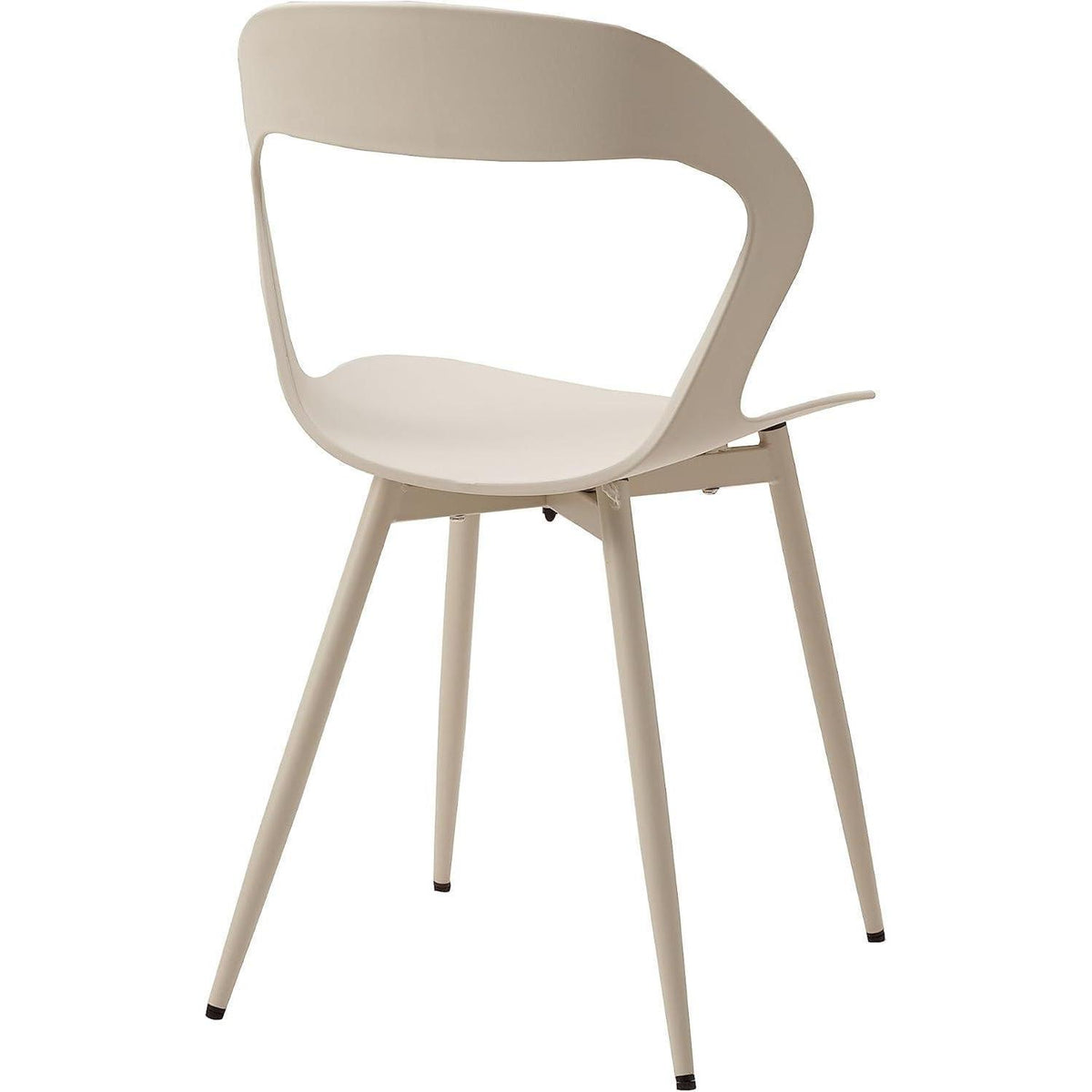 Moderner Esszimmerstuhl 8er-Set Beige – Skandinavischer Designstuhl