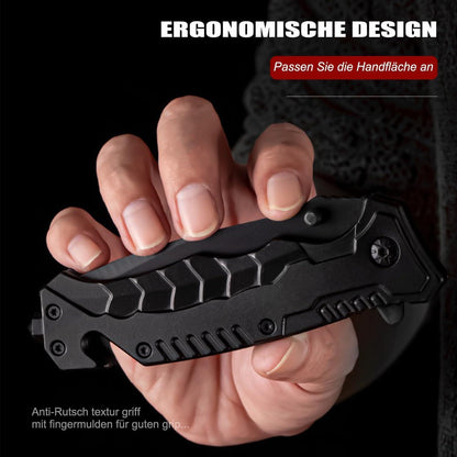 Günstiges Taschenmesser Klappmesser 3-in-1 Einhandmesser
