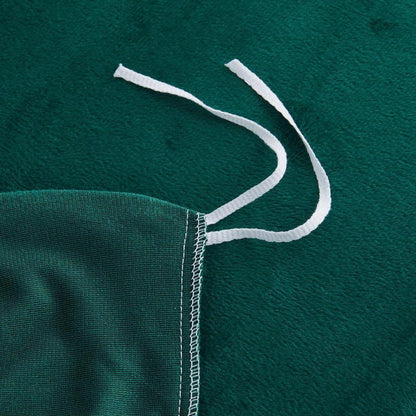 Winter Bettwäsche Fleece 135x200 cm, 4-teilig, Grün