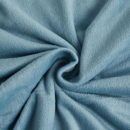 Flauschige Winterbettwäsche Set 135x200cm, Blau & Hellblau