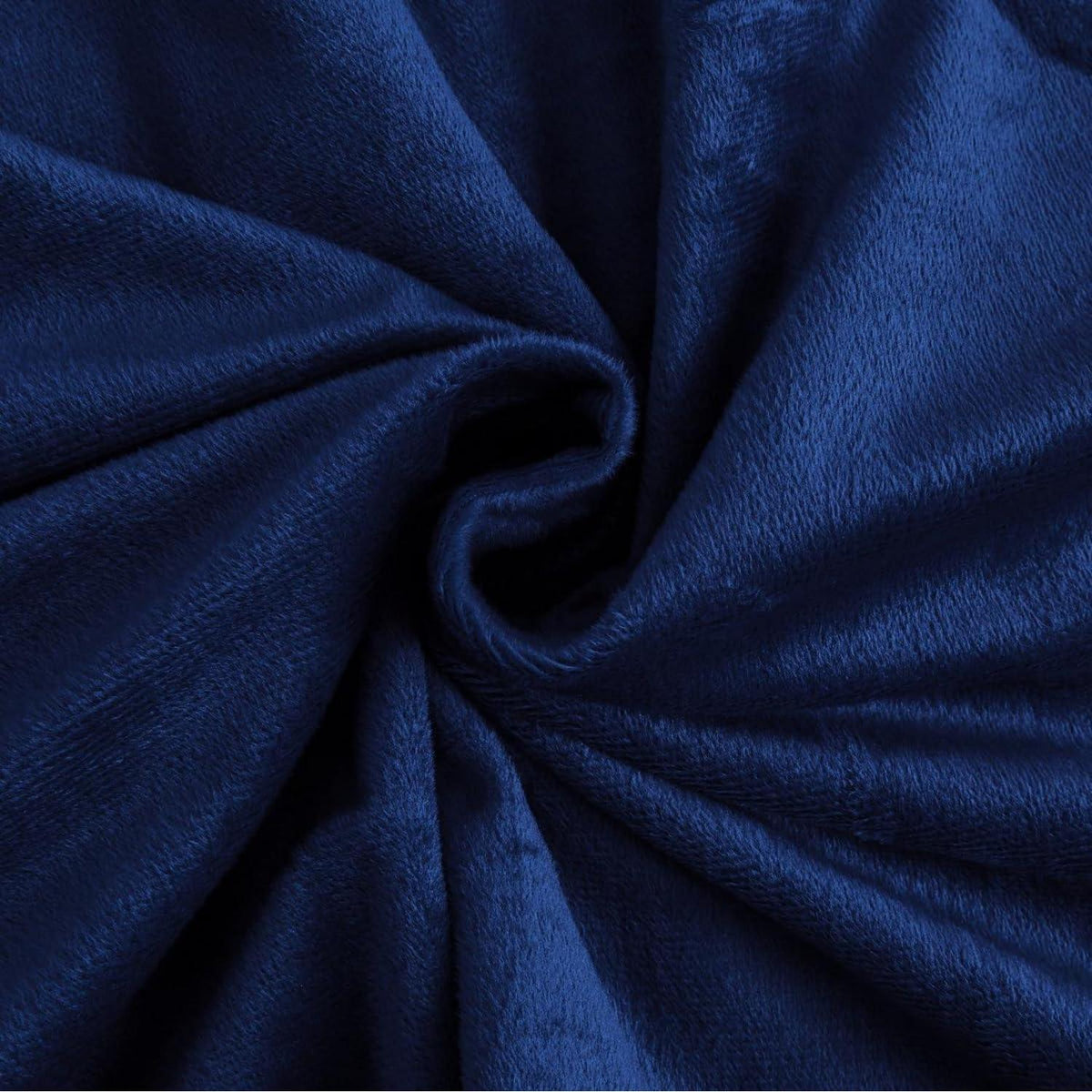 Warme Winter Bettwäsche Set 135x200 Blau & Dunkelblau