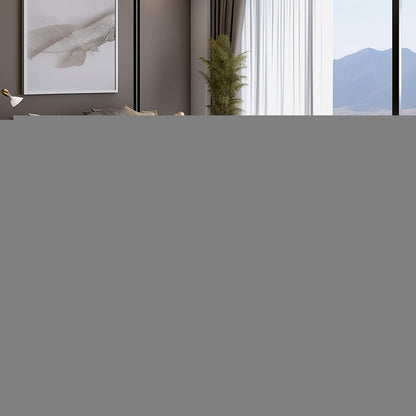 Hochflor Teppich Grau 160x230 – Waschbarer Shaggy Wohnzimmer Teppich