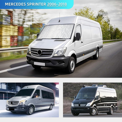 Sonnenschutz Frontscheibe Mercedes Sprinter 2006-2018 – 100% Lichtblockierend
