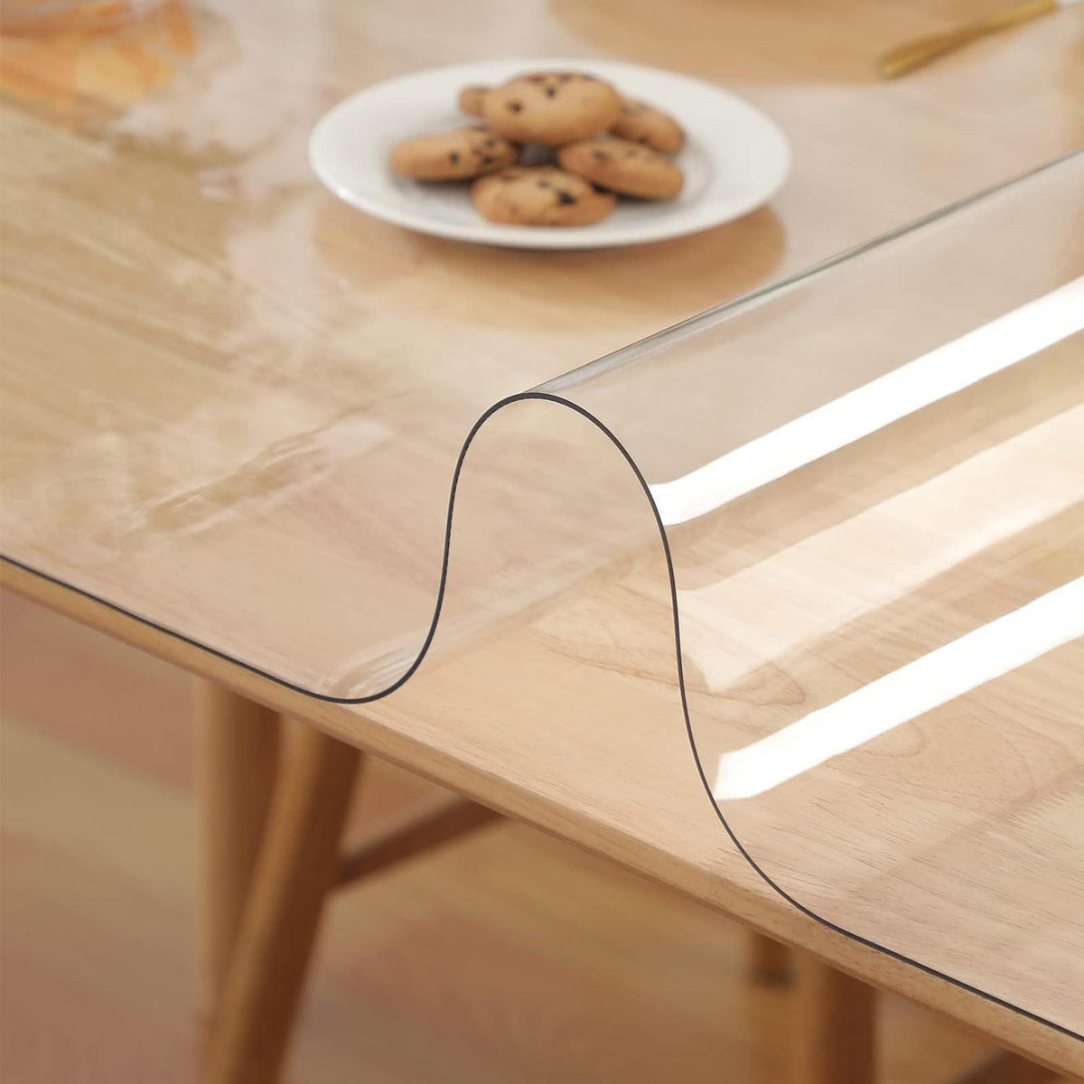 Transparente Tischfolie 2mm | 100x240cm | Schutz für Tischplatten