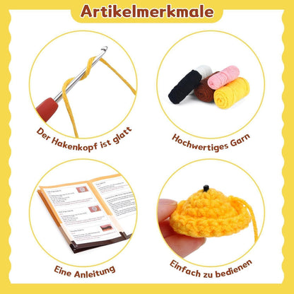 Häkelset Biene für Anfänger | Komplett mit Anleitung & Video