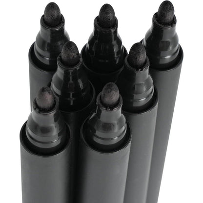 40x Permanentmarker Schwarz 3mm – Wasserfest & Schnell Trocknend