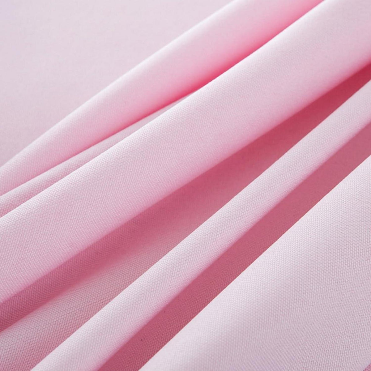 Runde Baumwollleinen Tischdecke Rosa 280 cm – Schutz & Stil