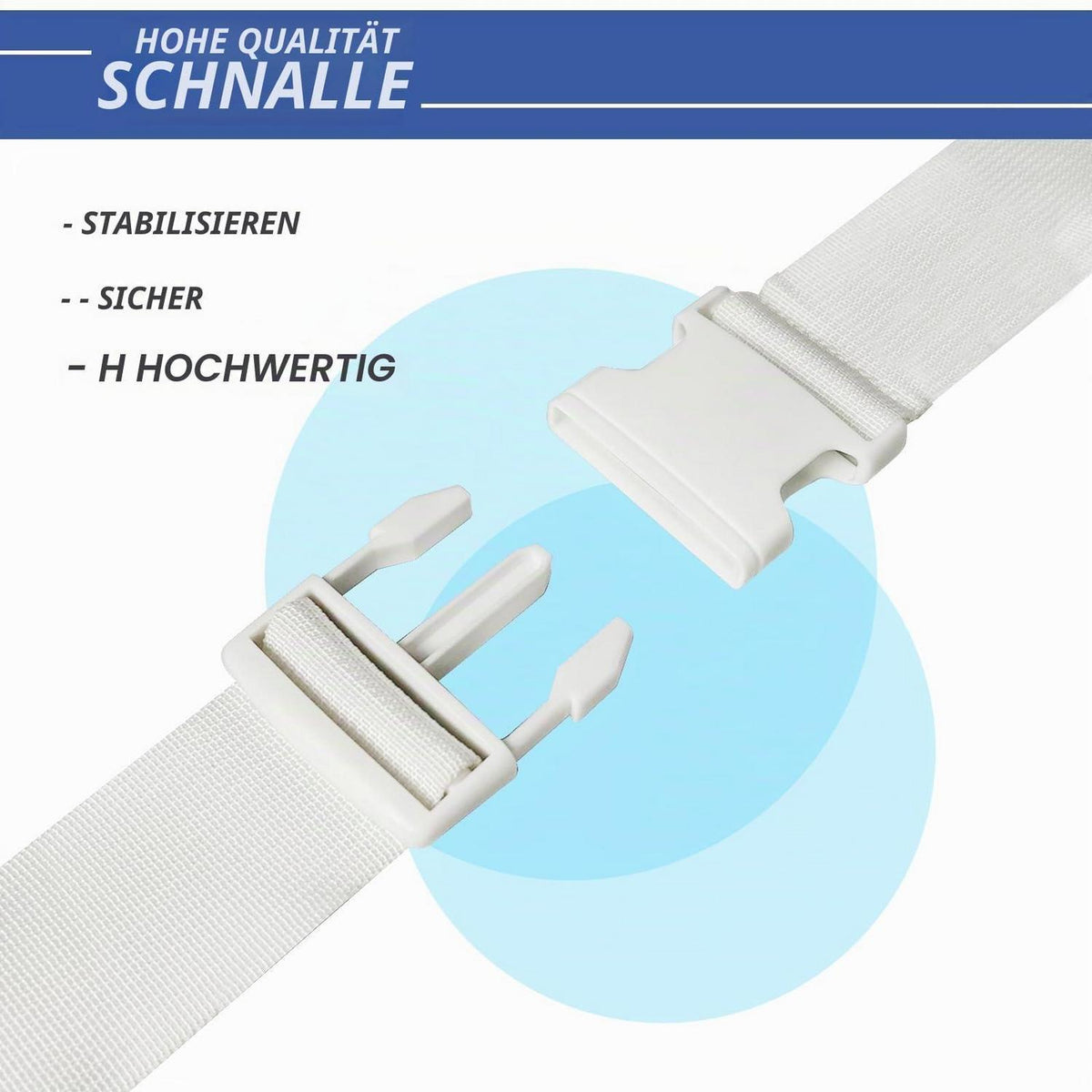 Matratzenhalter – Verbindet zwei Betten zu einem Kingsize Bett