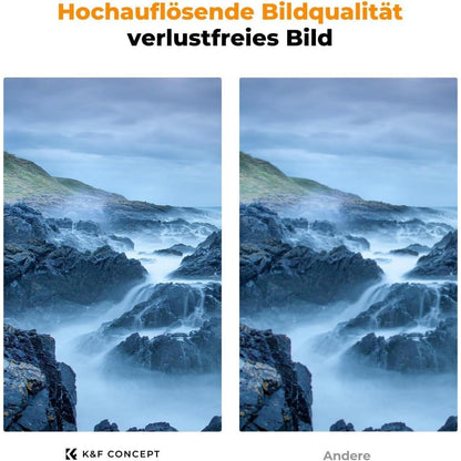 Magnetischer Variabler Graufilter ND8-128 (3-7 Stop) 82mm