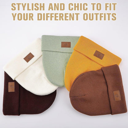 Strickmütze Damen Herren – Beanie Wintermütze Acryl, Einheitsgröße