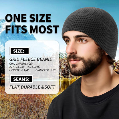 Herren & Damen Laufmütze 2er Set – Warm & Atmungsaktiv