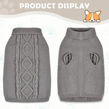 FWLWTWSS Winter Hundepullover Kleine Hunde Rollkragen