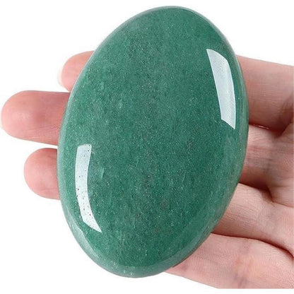 Grüner Aventurin Kristall Stein – Sorgenstein für Meditation & Entspannung
