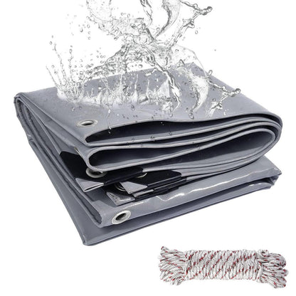 Wasserdichte Abdeckplane 3x4m – Robust & UV-Schutz Grau