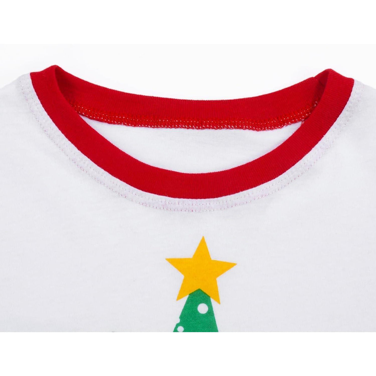 Weihnachts Schlafanzug Kinder Baumwolle Pyjama Set 2-12 Jahre