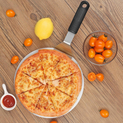 Edelstahl Pizzaschieber mit Kunststoffgriff – 10 Zoll